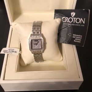 Croton diamond watch